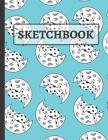 Sketchbook: Cow and Moon Sketchbook to Practice Sketching, Drawing and Creative Doodling By Creative Sketch Co Cover Image