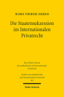Die Staatensukzession Im Internationalen Privatrecht By Marie-Therese Ziereis Cover Image
