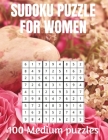Sudoku Puzzle for Women Medium: Large Print Puzzle Book to Keep Your Mind Sharp By This Design Cover Image