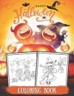 Halloween Coloring Book: Fun Children Coloring book for Halloween gift for Boys and Girls By R. Z. Halloween Gifts Cover Image