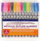 Studio Series Metallic Outline Markers  Cover Image