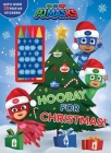 PJ Masks: Hooray for Christmas! (Coloring & Activity with Crayons) Cover Image