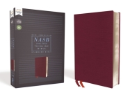 Nasb, Thinline Bible, Bonded Leather, Burgundy, Red Letter Edition, 1995 Text, Comfort Print Cover Image
