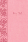 KJV Large Print Thinline Bible, Value Edition, Soft Pink Leathertouch Cover Image