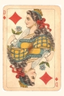 Vintage Journal Queen of Diamonds By Found Image Press (Producer) Cover Image