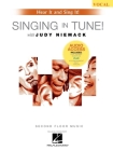 Singing in Tune - Hear It and Sing It! Series with Judy Niemack - Book with Online Audio Tracks By Judy Niemack Cover Image