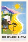 Vintage Journal Basque Coast Travel Poster. Cover Image