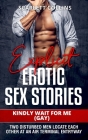Explicit Erotic Sex Stories: Kindly Wait for Me (Gay): Two disturbed men locate each other at an air terminal entryway Cover Image