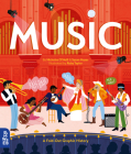 Music: A Fold-Out Graphic History By Nicholas O'Neill, Susan Hayes, Ruby Taylor (Illustrator) Cover Image