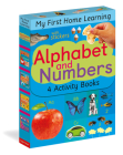 Alphabet and Numbers: Alphabet A to M; Alphabet N to Z; Numbers 1 to 5; Numbers 6 to 10 (My First Home Learning) By Tiger Tales, Tiger Tales (Compiled by), Artful Doodlers (Illustrator) Cover Image