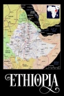 Ethiopia: Map of Ethiopia Notebook Cover Image