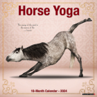 Horse Yoga 2024 12 X 12 Wall Calendar Cover Image