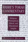 Rashi's Torah Commentary: Religious, Philosophical, Ethical, and Educational Insights By Pinchas Doron Cover Image