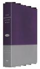 The Jeremiah Study Bible, NKJV: Gray/Purple LeatherLuxe®: What It Says. What It Means. What It Means For You. Cover Image