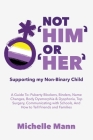 Not 'Him' Or 'Her': Supporting My Non-Binary Child: A Guide to Puberty Blockers, Dead Names, Binders, Body Dysmorphia and Dysphoria, Top S By Michelle Mann Cover Image