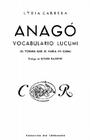 Anago (Coleccibon del Chicherekbu En El Exilio) By Lydia Cabrera Cover Image
