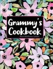 Grammy's Cookbook Black Wildflower Edition By Pickled Pepper Press Cover Image