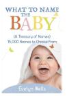 What To Name The Baby (A Treasury of Names): 15,000 Names to Choose From Cover Image