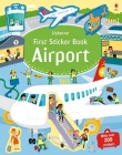 First Sticker Book Airport (First Sticker Books) By Sam Smith, Wesley Robins (Illustrator) Cover Image