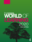 The Europa World of Learning 2020 By Europa Publications (Editor) Cover Image