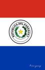 Paraguay: Flagge, Notizbuch, Urlaubstagebuch, Reisetagebuch Zum Selberschreiben Cover Image