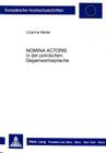 «Nomina Actoris» in Der Polnischen Gegenwartssprache (Europaeische Hochschulschriften / European University Studie #36) Cover Image