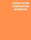 Graph Paper Composition Notebook: Dark Orange Color Cover, Grid Paper Notebook, 4x4 Quad Ruled, 106 Sheets (Large, 8.5 X 11) Cover Image
