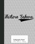 Calligraphy Paper: WESTERN SAHARA Notebook By Weezag Cover Image