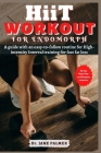 Hiit Workout for Endomorph: A 28-day meal plan and recipe guide with an easy-to-follow routine for High-intensity Interval training for fast fat l Cover Image