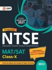 Ntse 2021-22: Class 10th (MAT + SAT) - Guide By G K Publications (P) Ltd Cover Image