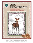 200 Heartbeats: Lesser Known Endangered Animals Coloring Book By Denise Marshall (Illustrator), Denise Marshall Cover Image