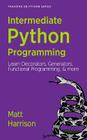 Treading on Python Volume 2: Intermediate Python Cover Image