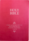 KJV Holy Bible, Delight Yourself in the Lord Life Verse Edition, Large Print, Berry Ultrasoft: (Red Letter, Pink, 1611 Version) By Whitaker House Cover Image