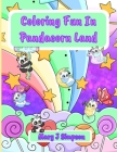 Coloring Fun In Pandacorn Land: Unique imaginative pictures By Mary J. Simpson Cover Image