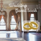 Wedding Guestbook: Ballroom themed Wedding Guest Book: Beautiful Design - Guest Book for Memories, Messages Book, Advice, Events and More Cover Image