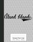 Hexagon Paper Large: ALAND ISLANDS Notebook By Weezag Cover Image