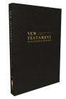 Niv, New Testament with Psalms and Proverbs, Pocket-Sized, Paperback, Black, Comfort Print  Cover Image