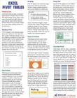 Excel Pivot Tables Laminated Tip Card: Pivot Table Tricks from MrExcel By Bill Jelen Cover Image