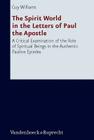 The Spirit World in the Letters of Paul the Apostle: A Critical Examination of the Role of Spiritual Beings in the Authentic Pauline Epistles By Guy Williams Cover Image