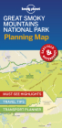 Lonely Planet Great Smoky Mountains National Park Planning Map 1 By Lonely Planet Cover Image
