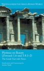 Plotinus on Beauty (Enneads 1.6 and 5.8.1-2): The Greek Text with Notes By Andrew Smith Cover Image