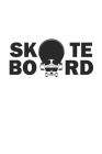 Skateboard: Monatsplaner, Termin-Kalender - Geschenk-Idee für Skater & Skateboard Fans - A5 - 120 Seiten Cover Image