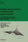Modern Developments in Multivariate Approximation: 5th International Conference, Witten-Bommerholz (Germany), September 2002 Cover Image