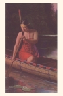 Vintage Journal Indian Woman in Canoe Cover Image