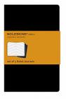Moleskine Cahier Journal (Set of 3), Large, Ruled, Black, Soft Cover (5 x 8.25): Set of 3 Ruled Journals (Cahier Journals) By Moleskine Cover Image