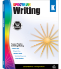 Spectrum Writing, Grade K: Volume 34 Cover Image