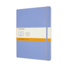 Moleskine Classic Notebook, Extra Large, Ruled, Hydrangea Blue, Soft Cover (7.5 X 9.75) By Moleskine Cover Image