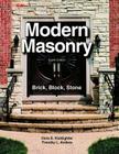 Modern Masonry: Brick, Block, Stone Cover Image