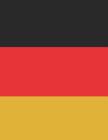 Germany Flag Notebook Sketchbook: The Combination Notebook Sketchbook for Travelers, Germans and Germanophiles By Your Name Here Cover Image