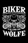 Wölfe, Nicht Schafe: Notizbuch / Notizheft Für Motorradfahrer Motorrad-Fahren Biker-Girl A5 (6x9in) Dotted Punktraster Cover Image
